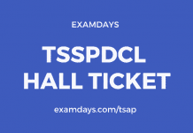 tsspdcl hall ticket