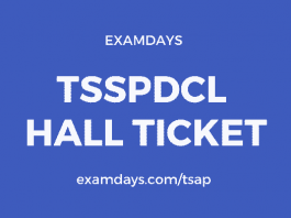 tsspdcl hall ticket