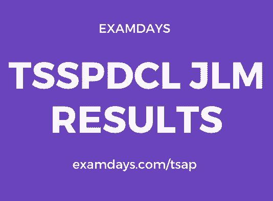 tsspdcl jlm results