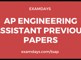 ap engineering assistant previous papers pdf download