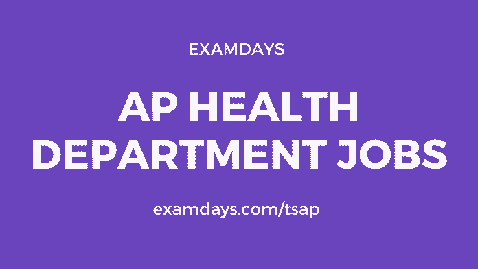 ap health department jobs