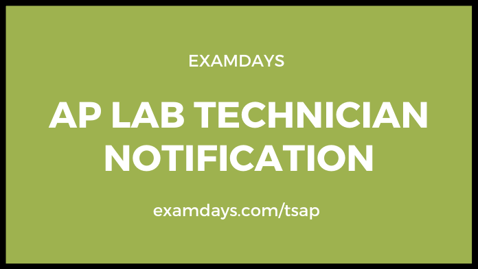 ap lab technician notification