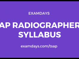 ap radiographer syllabus