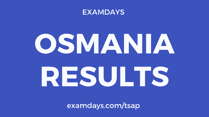 osmania results