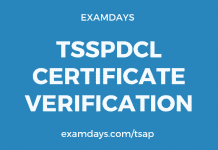 tsspdcl certificate verification