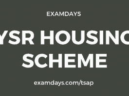 ysr housing scheme