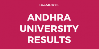 andhra university results