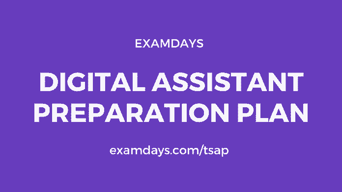 digital assistant preparation plan
