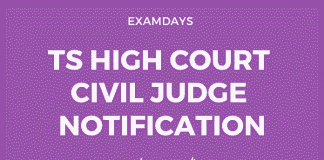 ts high court civil judge recruitment