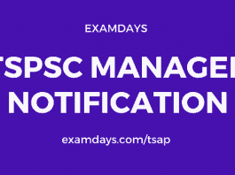 tspsc manager notification