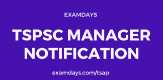 tspsc manager notification