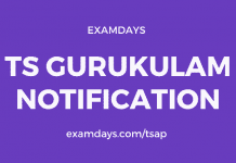 ts gurukulam notification