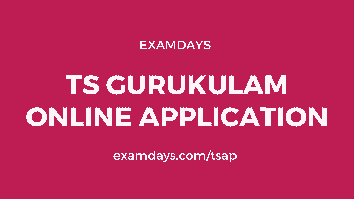 Ts Gurukulam Online Application 21 Tgtwgurukulam Telangana Gov In