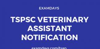 tspsc veterinary assistant notification