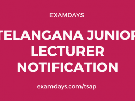 ts junior lecturer notification