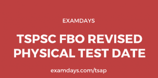 tspsc fbo revised physical test date