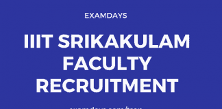 iiit srikakulam faculty recruitment