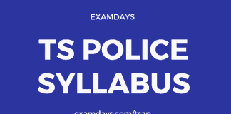 ts police syllabus