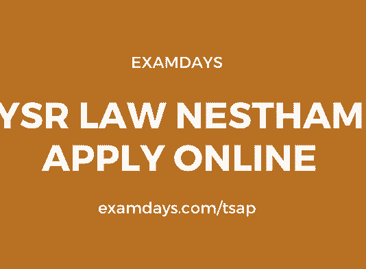 ysr law nestham apply online