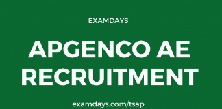 apgenco ae recruitment