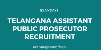 telangana assistant public prosecutor recruitment