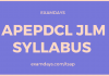 APEPDCL JLM Syllabus