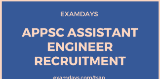 appsc assistant engineer recruitment