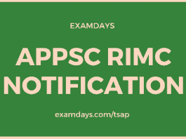 appsc rimc notification