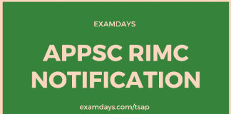 appsc rimc notification