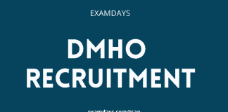 dmho recruitment