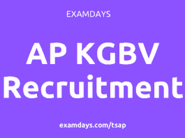 ap kgbv recruitment