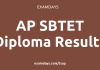 ap sbtet diploma results