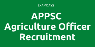 appsc agriculture officer recruitment