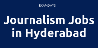 journalism jobs in hyderabad