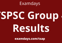 tspsc group 4 results