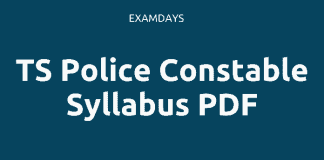 ts police constable syllabus