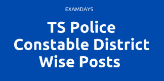 ts constable district wise vacancy