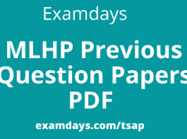 mlhp previous question papers pdf