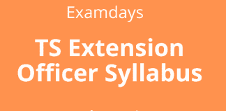 ts extension officer syllabus