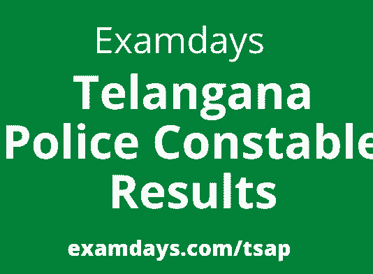 ts police constable results