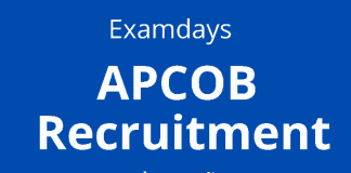apcob recruitment
