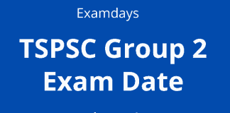 tspsc group 2 exam date