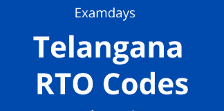 Telangana rto codes