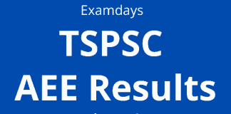 tspsc aee results