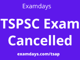 tspsc exams cancelled