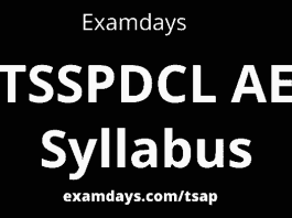 tsspdcl ae syllabus