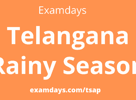 telangana rainy season