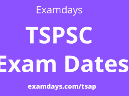 tspsc exam date