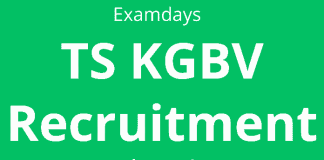 ts kgbv recruitment
