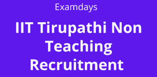 iit non teaching recruitment